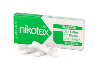 Filtres Nikotex pour pipes 6 mm et fume-cigarettes